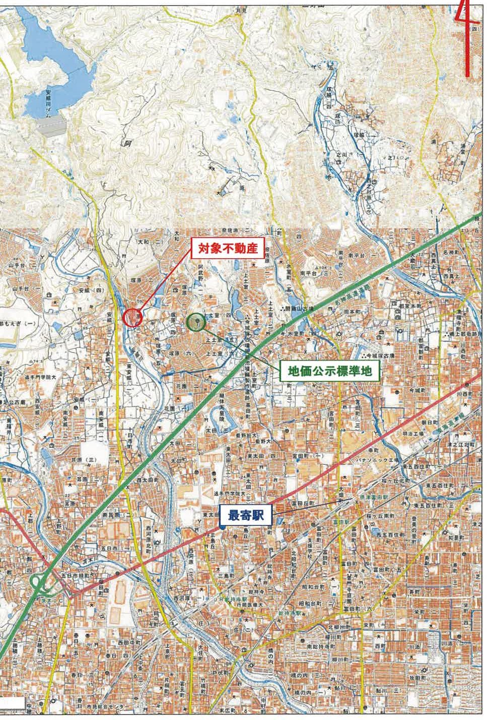 高槻市塚原三丁目79番地1の物件写真 8枚目
