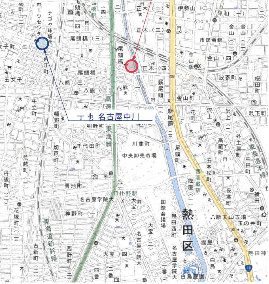 名古屋市中川区尾頭橋一丁目 203番地の物件写真 5枚目